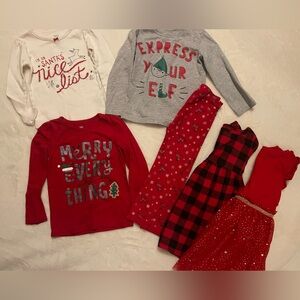 ❤️💚3T Girls Christmas Lot